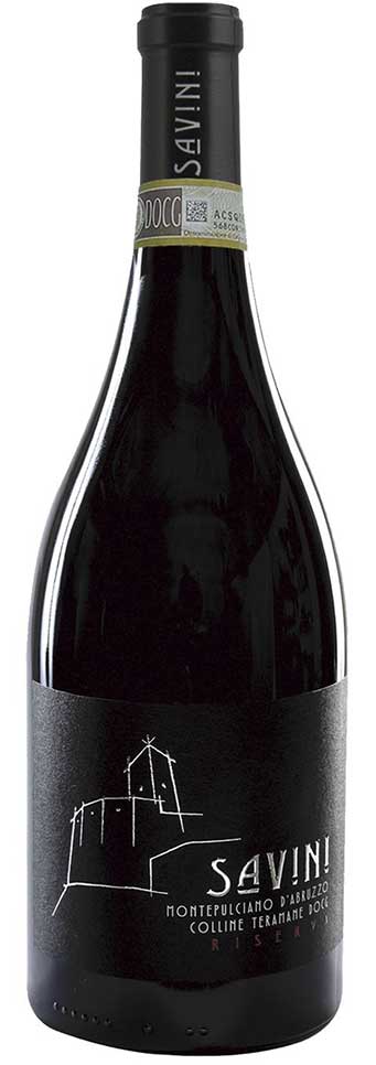 montepulciano-savini-2017 Montepulciano d'Abruzzo RISERVA Colline Teramane DOCG Savini - 2017 - Image 1